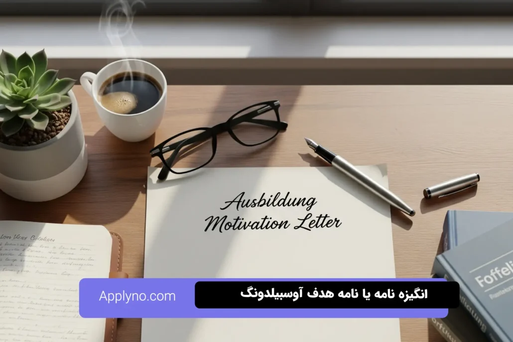 انگیزه نامه Ausbildung